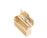 Micro Mini Metal Crossbody Bag